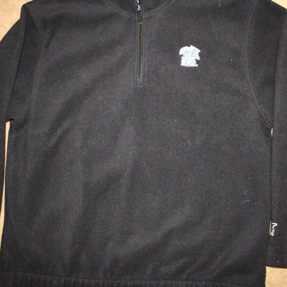 Starter‎ Fleece Black Vtg Logo U of Kentucky Wildcats Pullover Sz. L (AA2) - Picture 2 of 5